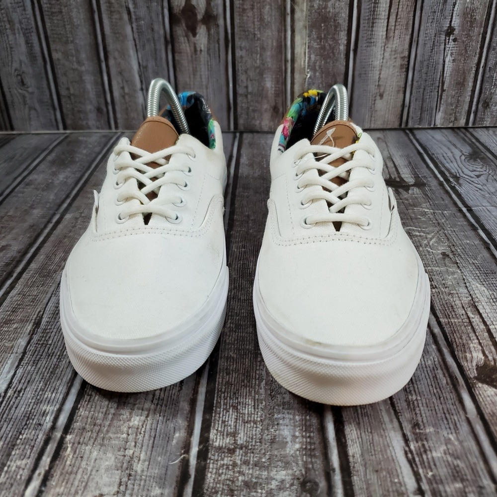 Vans Men's Era 59 (C&L) Multi/ Floral/ True White Sneakers 721356 Size 10 - Picture 4 of 8